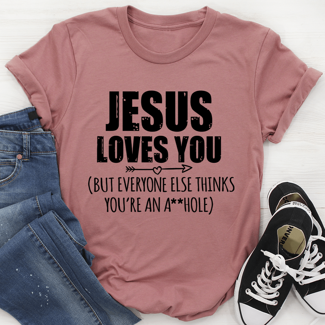 Jesus Loves You T-Shirt-2